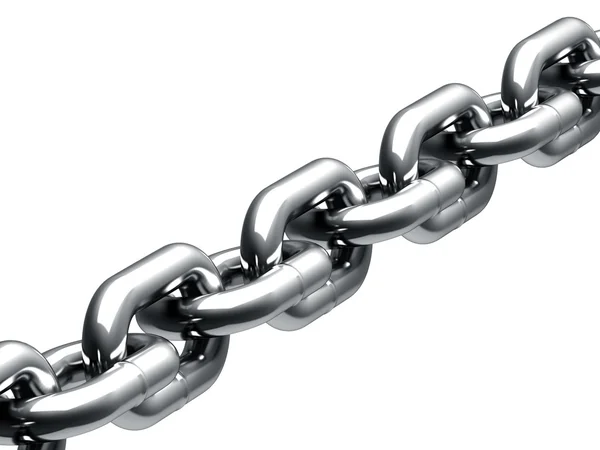 Metal chain parts — Stock Photo, Image