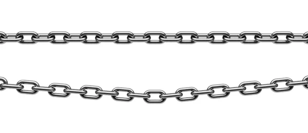 Metal chain parts — Stock Photo, Image