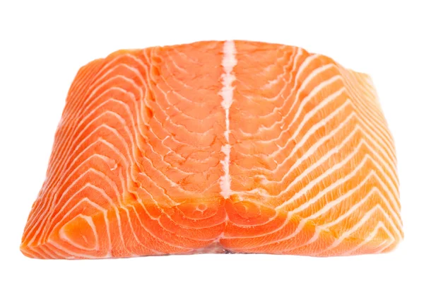 Pedaço de salmão — Fotografia de Stock