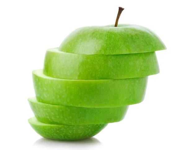 Gesneden apple — Stockfoto