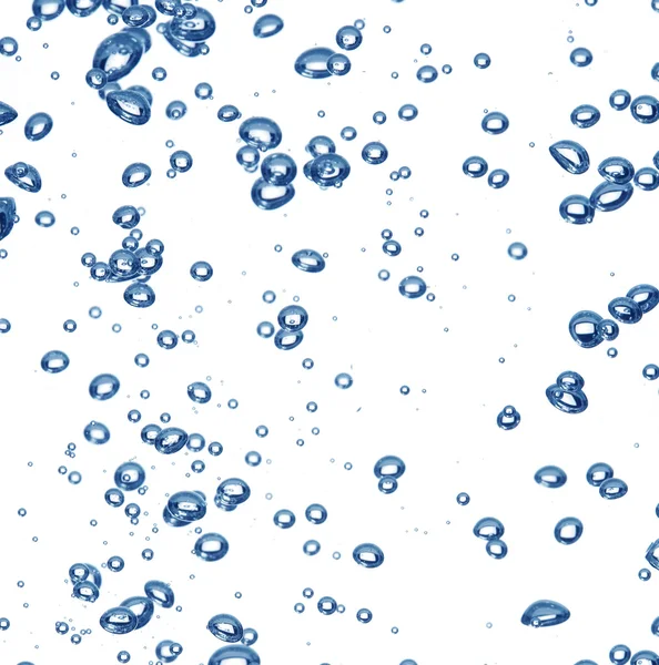 Сині бульбашки — стокове фото
