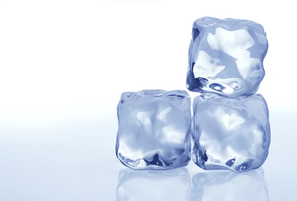 Három jégkockát — Stock Fotó
