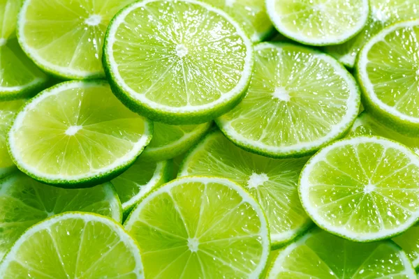 Lime skivor — Stockfoto