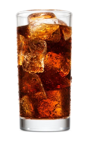 Cola con hielo — Foto de Stock