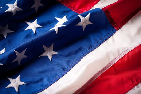 Verenigde Staten van Amerika vlag Stockfoto