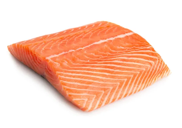 Piece of salmon Stock Picture