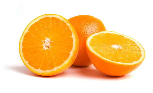 Orange isolated on white background Royalty Free Stock Photos