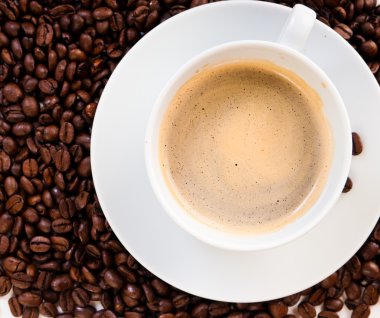 cappuccino kahve fincan