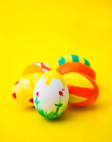 Colored easter eggs — Stock Photo, Image