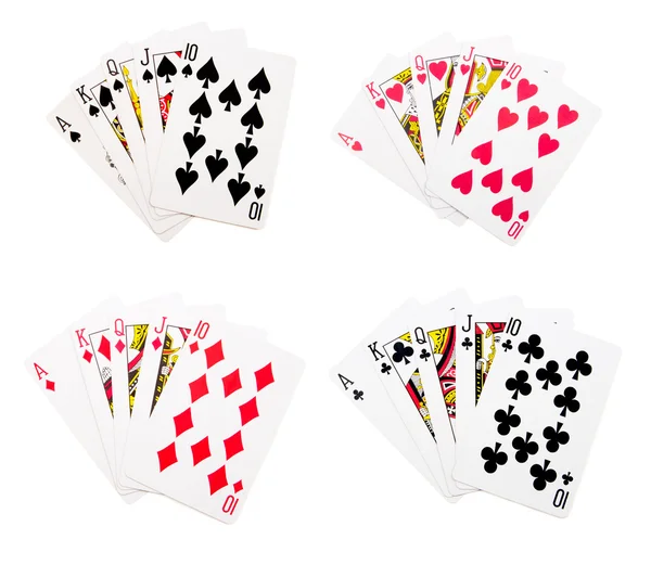 Royal Flush — Stock Photo, Image