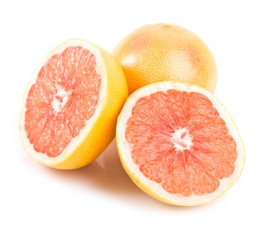 beyaz zemin üzerinde greyfurt