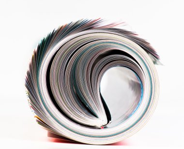 Dergi roll. yan görünüm.