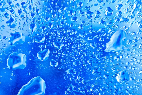 Gotas de água de cima — Fotografia de Stock