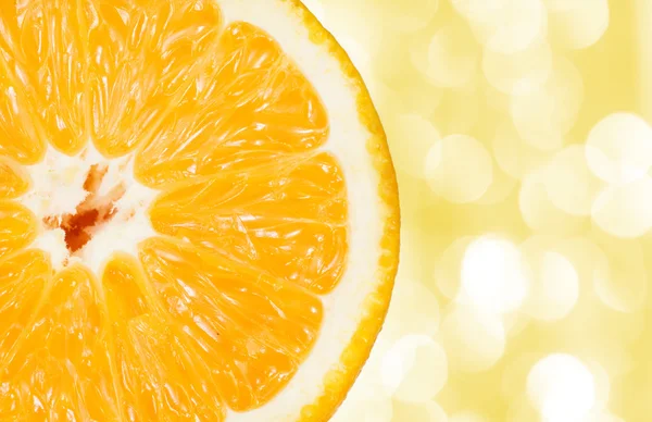 Closeup of orange — Stock Photo, Image