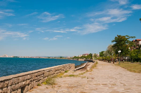 İskele üzerinden nasıl bir şehir — Stok fotoğraf