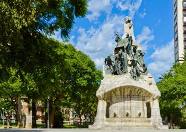 anma bartomeu için robert, placa de tetuan, barcelona.