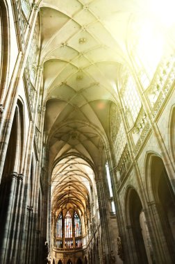 st. vitus Katedrali Prag iç