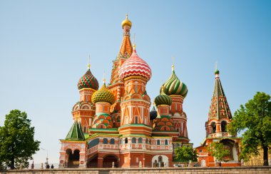 Moskova, Rusya Saint Basil Katedrali