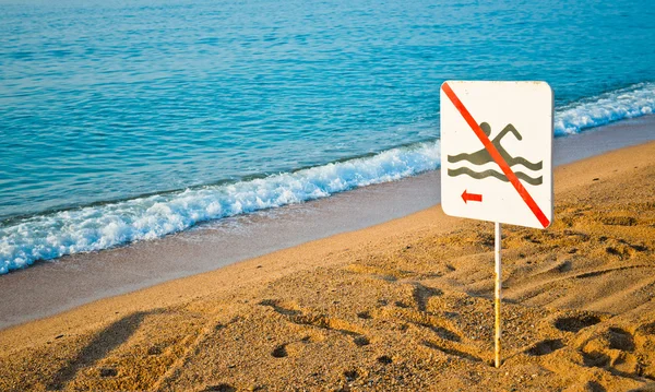 ᐈ Prohibido nadar imágenes de stock, dibujos simbolo de prohibido nadar