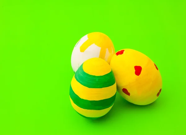 Colored easter eggs — Stock Photo, Image