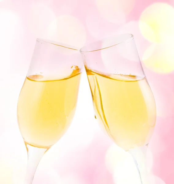 Celebration toast with champagne — Stock Photo, Image