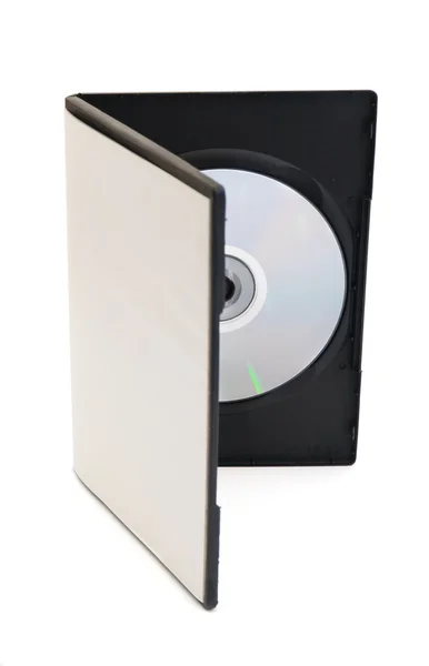 Disk ve disk için boş kutu — Stok fotoğraf