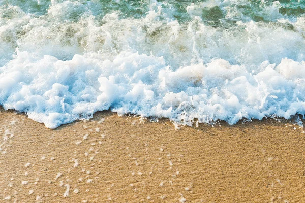 Písečná pláž, moře — Stock fotografie