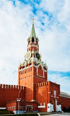 kurtarıcı (işçinin) Moskova Kulesi kremlin, Rusya Federasyonu.