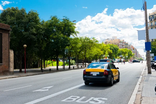 Pe străzile din Barcelona. Spania . — Fotografie, imagine de stoc