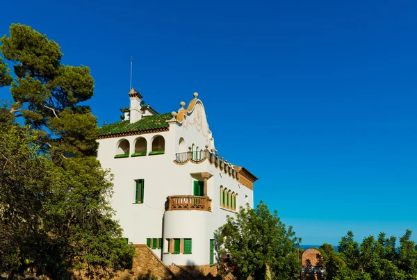 Casa Trias, Park Güell, Barcelona, Catalunya — Stock fotografie