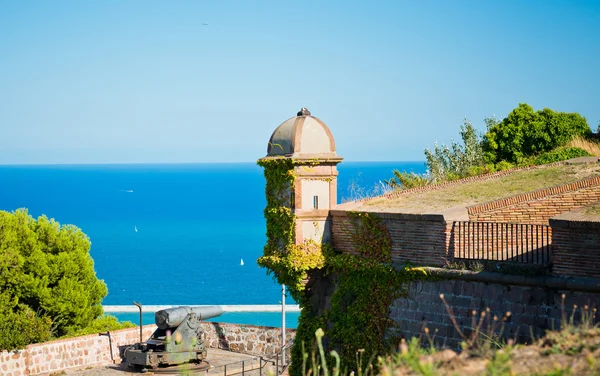 Barcelona fästning — Stockfoto