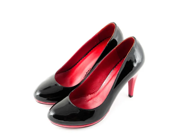 Sexy black shoes — Stock Photo, Image