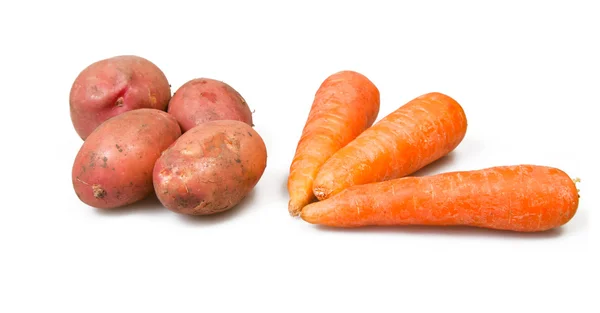 Patatas y zanahorias —  Fotos de Stock