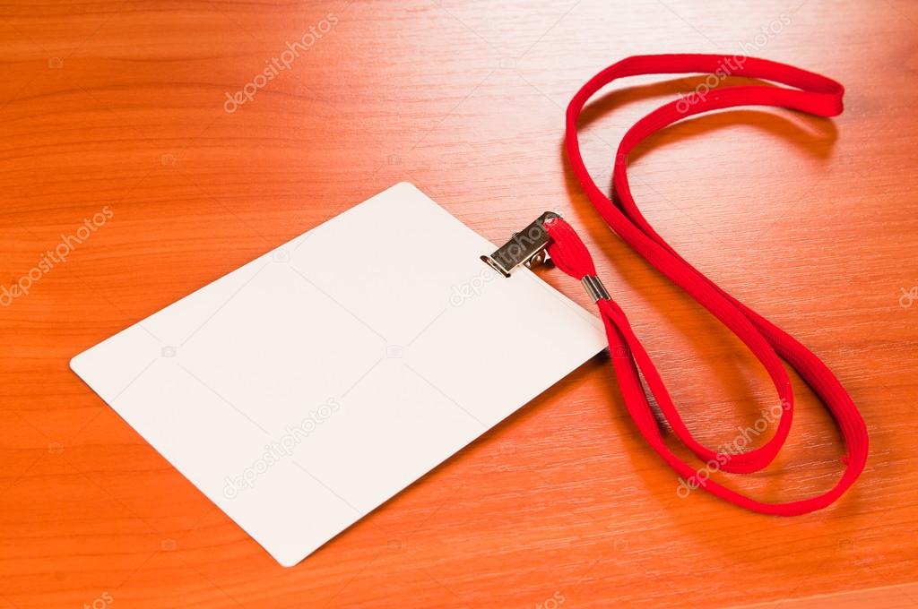 Id Card On Table