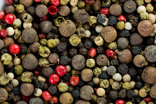 Mistura de pimentas coloridas — Fotografia de Stock