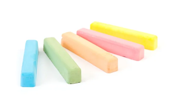 Chalks in a variety of colors — Stock Photo, Image