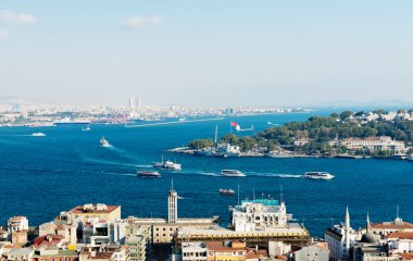 İstanbul galata Kulesi manzarası