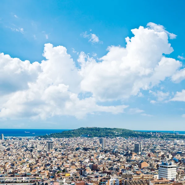 Paysage urbain de Barcelone. Espagne . — Photo