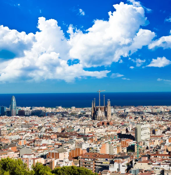 Paysage urbain de Barcelone. Espagne . — Photo