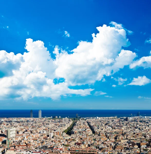 Paysage urbain de Barcelone. Espagne . — Photo