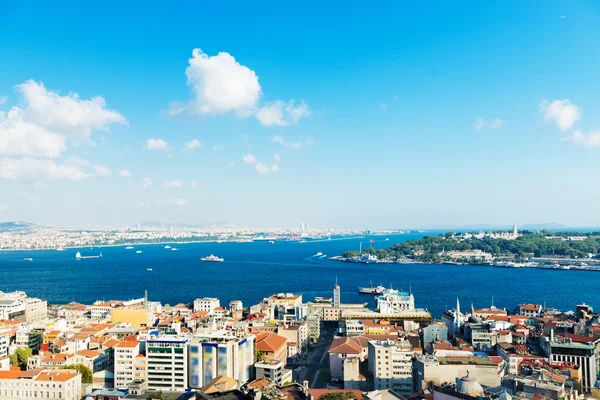 Istanbul Veduta dalla torre di Galata — Foto Stock