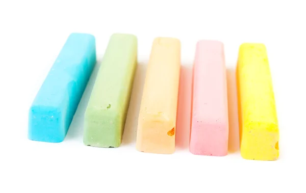 Chalks in a variety of colors — Stock Photo, Image