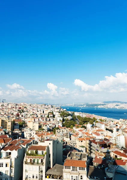 Istanbul Visa från galata tower — Stockfoto