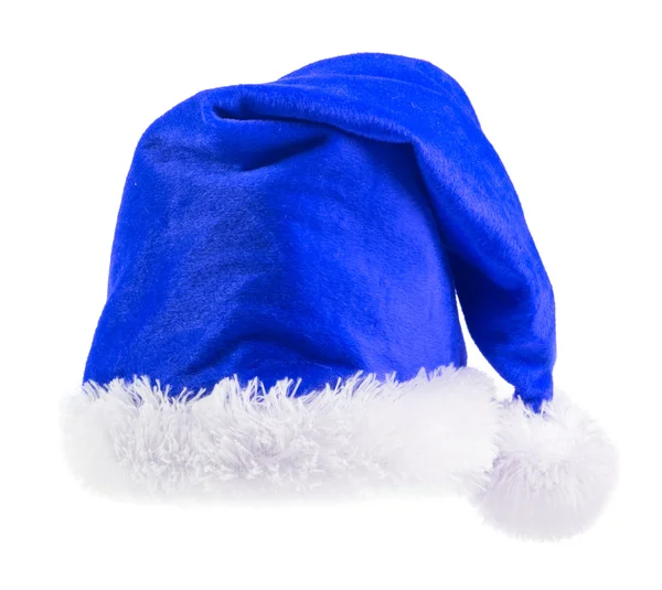 Blue Santa Claus hat — Stock Photo, Image