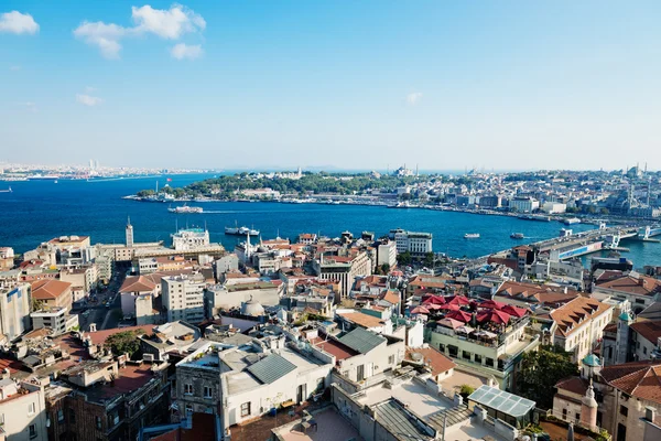 Istanbul Vue de la tour Galata — Photo