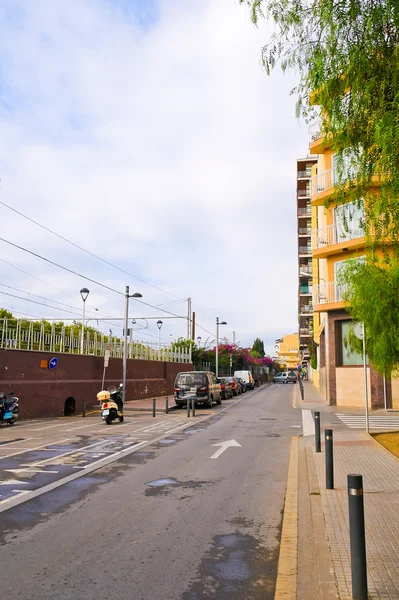 Straße von Calella . — Stockfoto