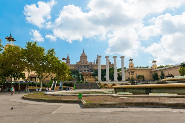 National Palau of Montjuic in Barcelona, Spain — Stock Photo, Image