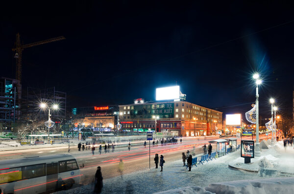 Улица Ленина в центре Екатеринбурга
