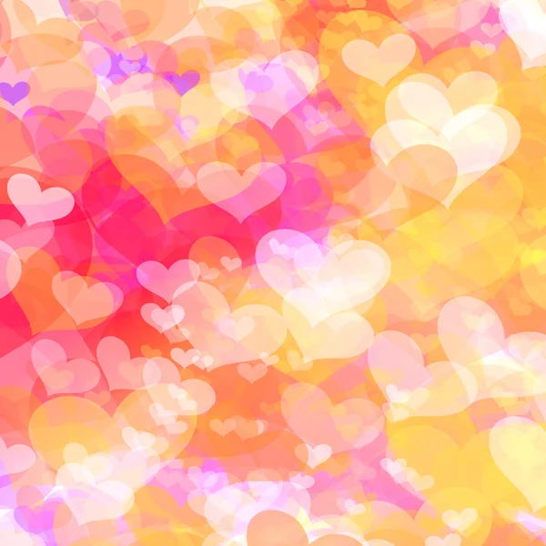 Valentinstag-Hintergrund mit Herz — Stockfoto
