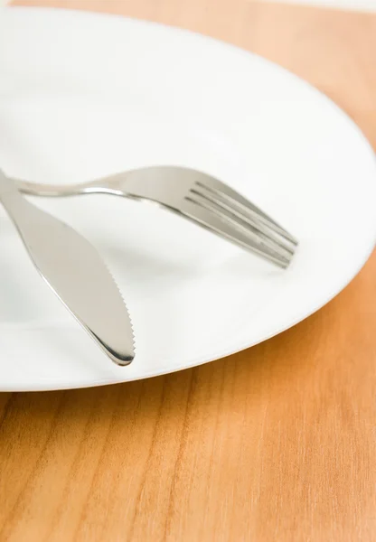 Knife and fork — Stock Photo, Image